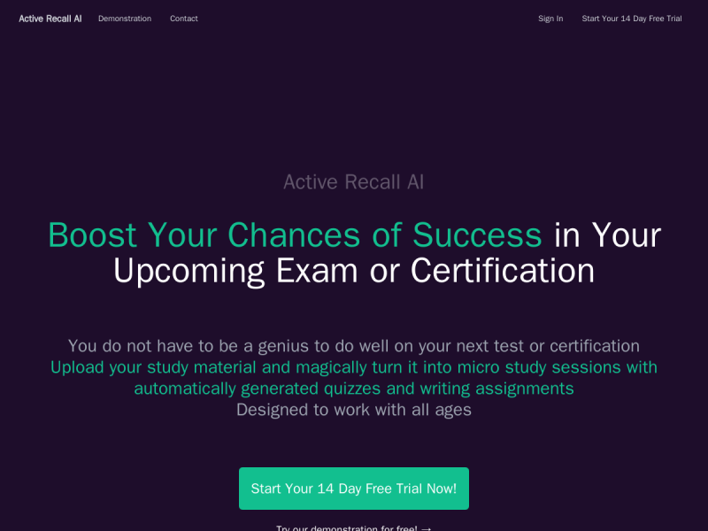 Active Recall AI