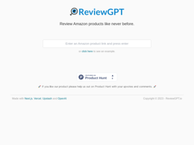 ReviewGPT