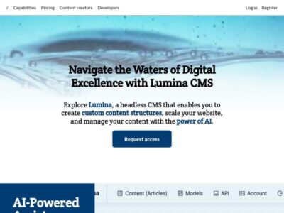 Lumina: The AI-Powered CMS Revolutionizing Content Management