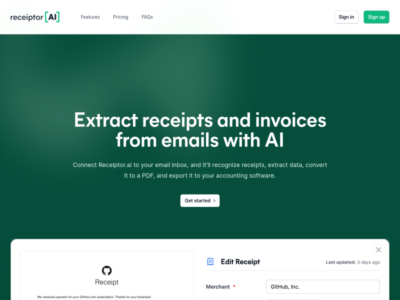 Receiptor AI