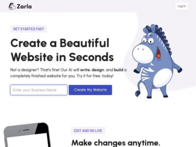 Zarla Website Builder