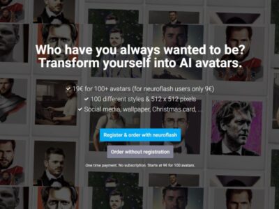 NeuroFlash AI Avatars