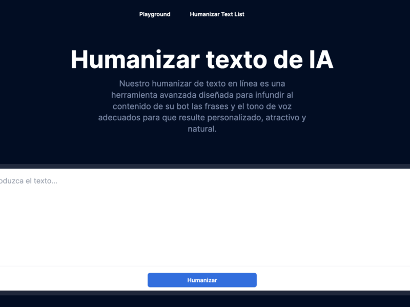 Humanizar texto de IA