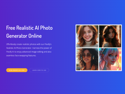 Pixvify is the top free realistic AI photo generator platform.